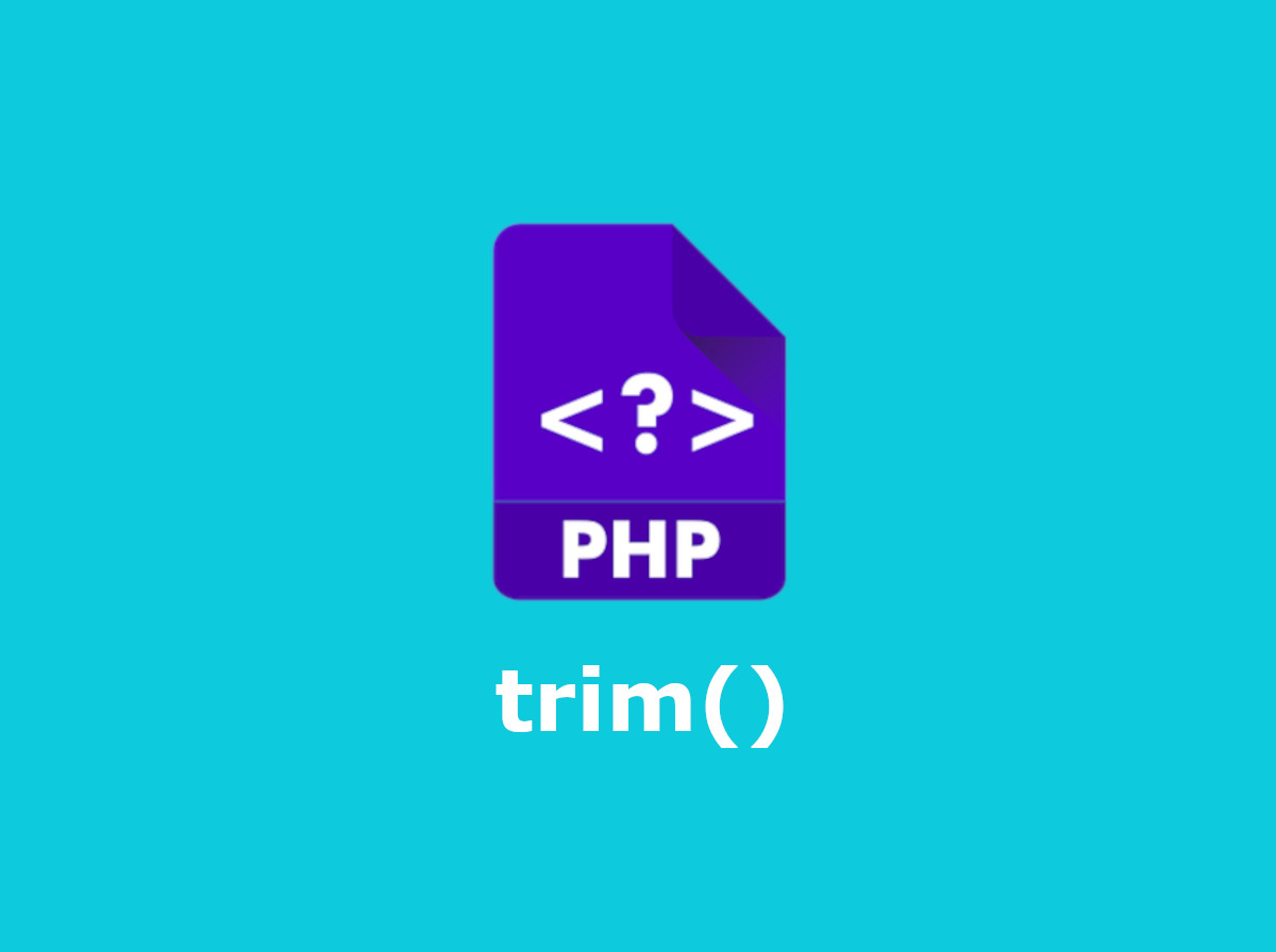 php trim character mask